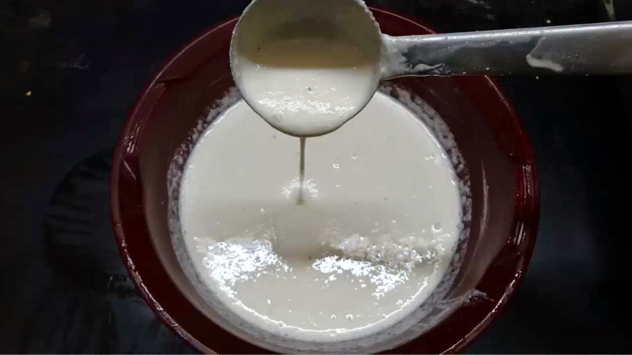 How to make Dosa Batter / दोसा बैटर का तयारी / దోసెల పిండి తయారుచేయుట